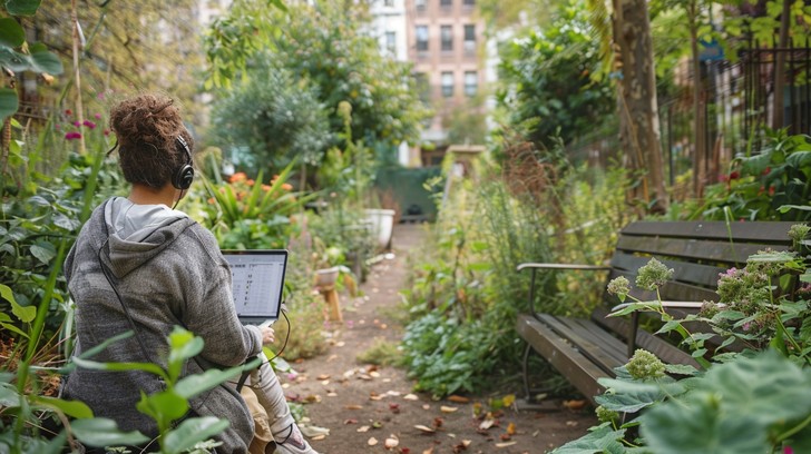 Working Remote From Tree Stand Free Remote Working Adventure Image - Remote, Work, Nature | Download ...