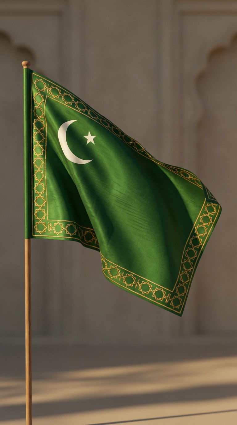 Free Green Islamic Banner Image - Flag, Islamic, Muslim | Download at ...