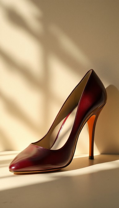 Free Timeless Burgundy Stiletto Image - Stiletto, Burgundy, Vintage ...