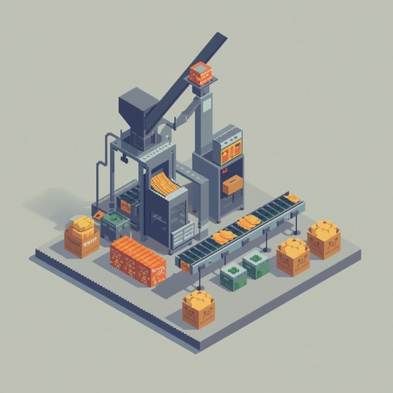 Free Chip Manufacturing Process Image - Factory, Isometric, Pixel ...