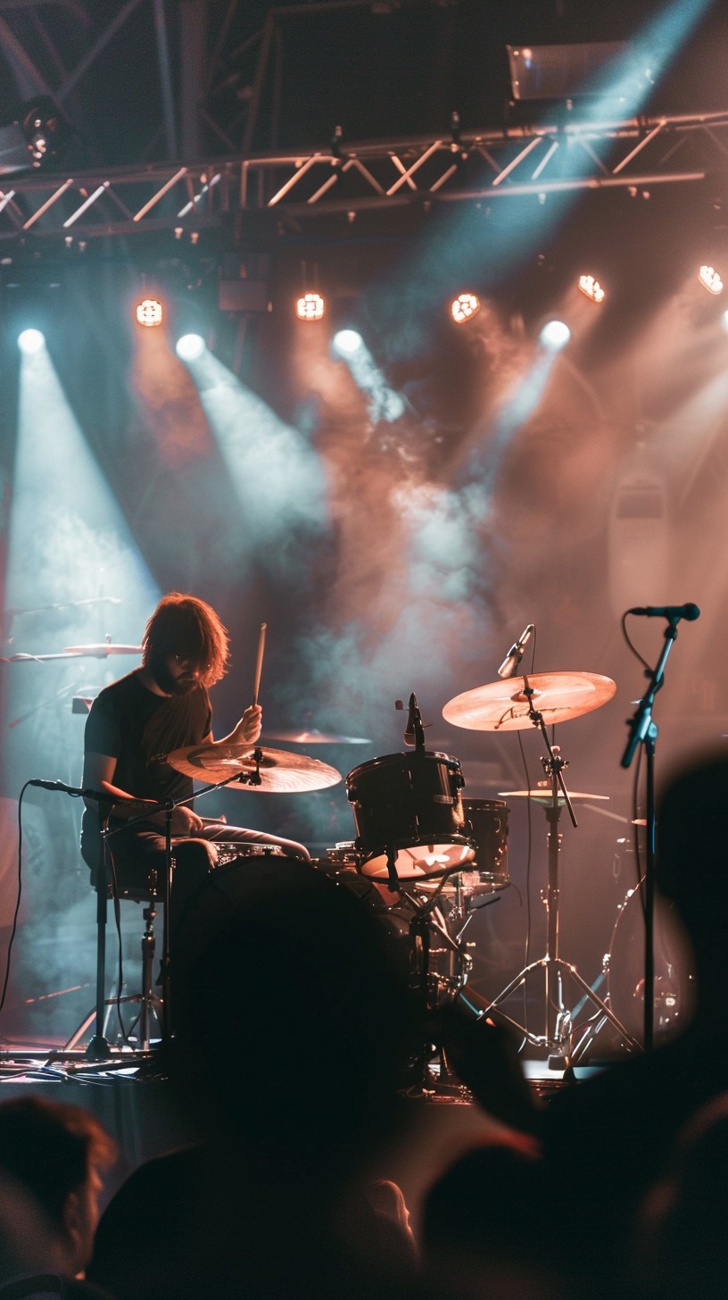 Free Drummer in Action Image - Music, Concert, Drummer | Download at ...