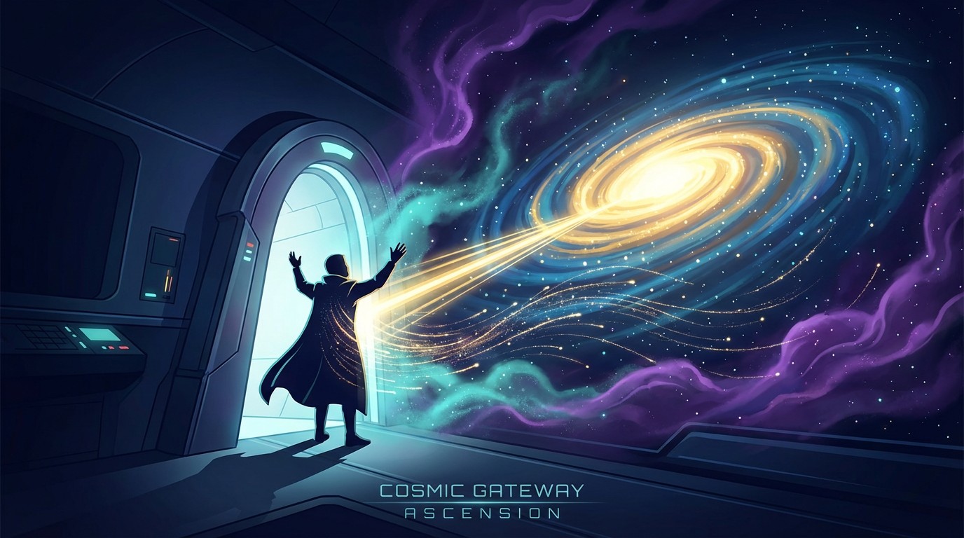 Free Cosmic Gateway Ascension Image - Space, Galaxy, Cosmic | Download ...