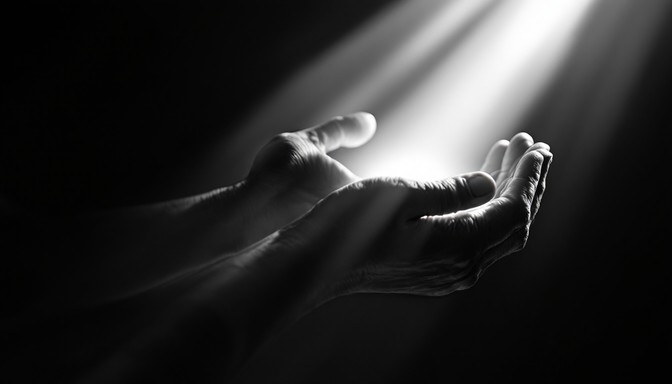 Free Light In Hands Image - Hands, Light, Elderly | Download at StockCake