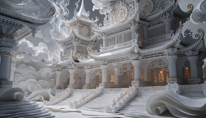 Free Paper Temple Architecture Image - Paper, Sculpture, Temple ...