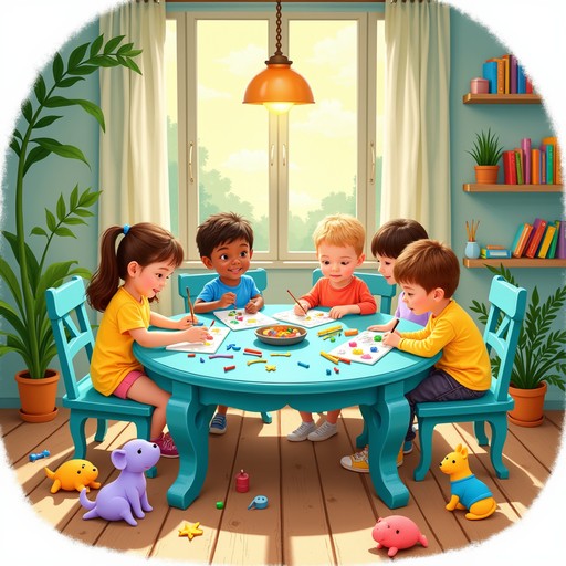 Free Creative Table Time Image - Playroom, Children, Table | Download ...