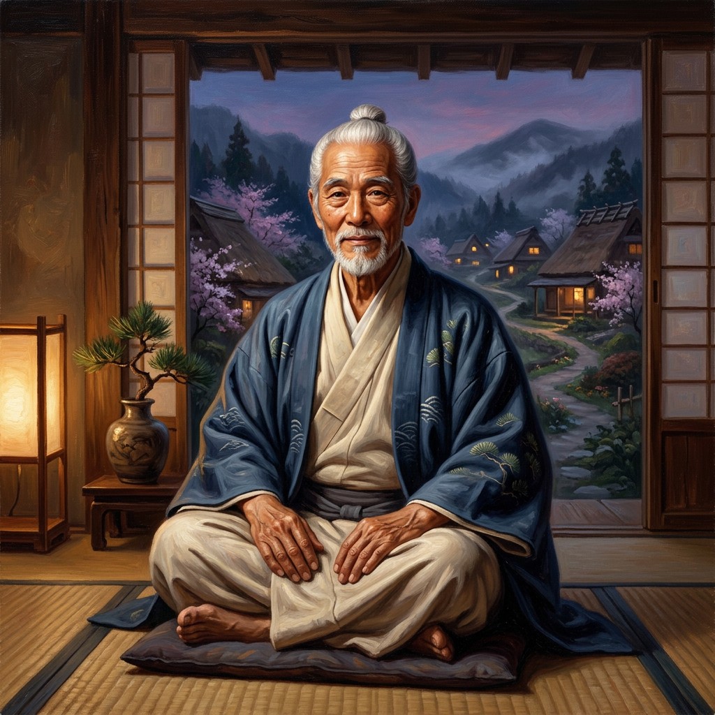 Free Wise Village Elder Image - Elder, Japanese, Kimono | Download at ...