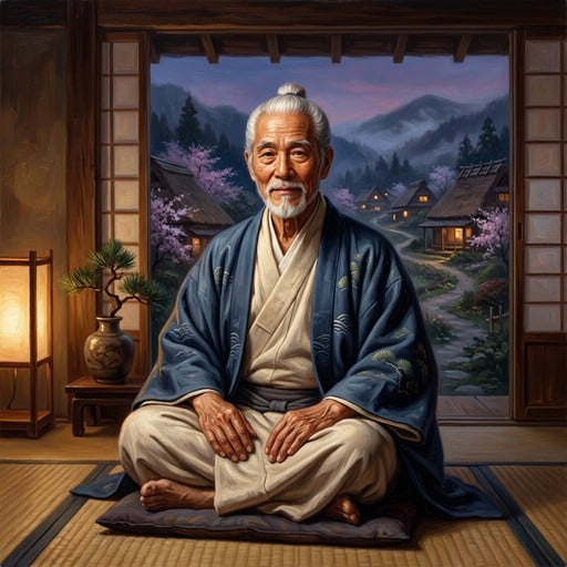 Free Wise Village Elder Image - Elder, Japanese, Kimono | Download at ...