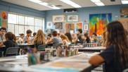 Free Art Class Collaboration Photo - Students, Art, Sculpture ...