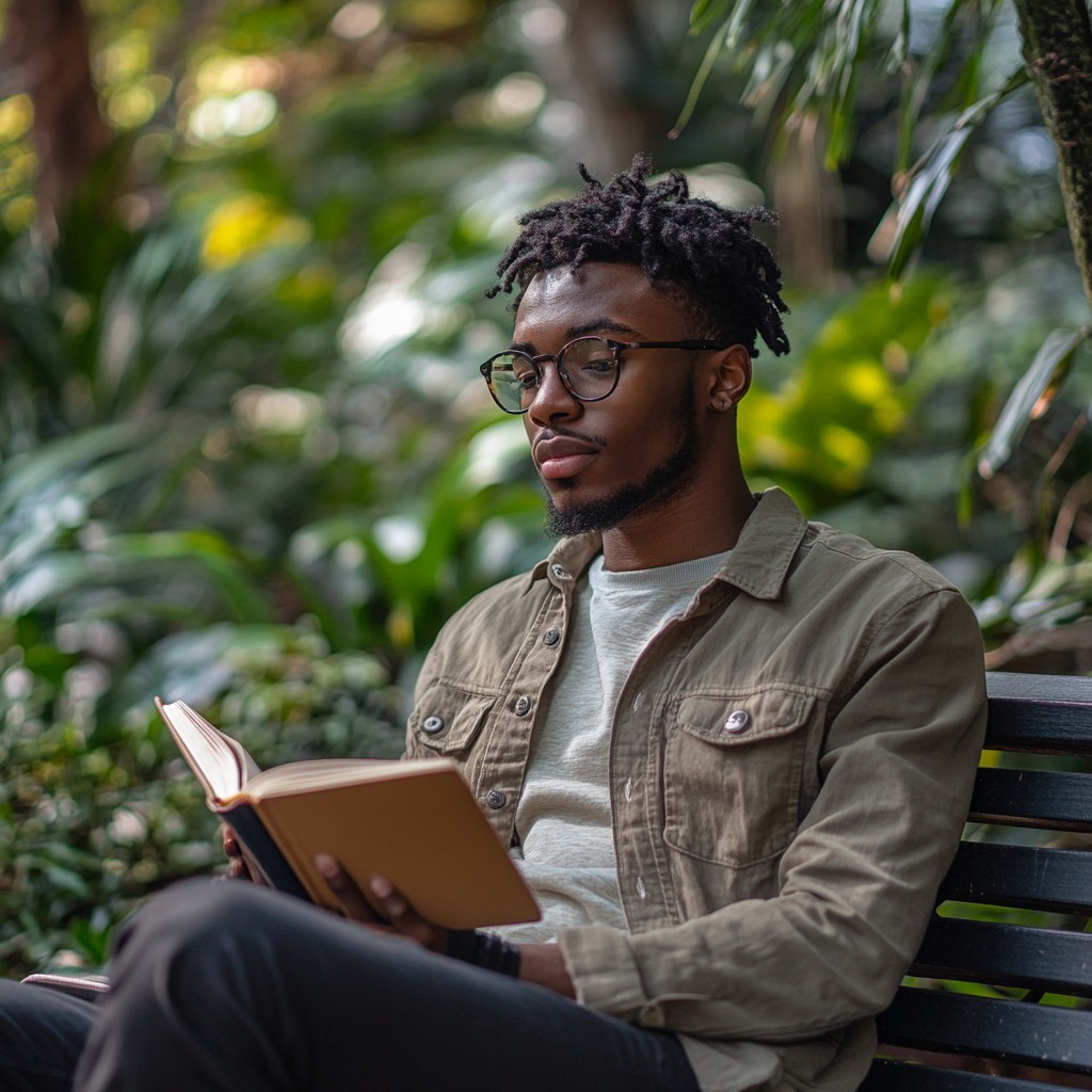 Man Spring Reading Free Man reading outdoors Photo - Reading, Book, Man | Download at ...
