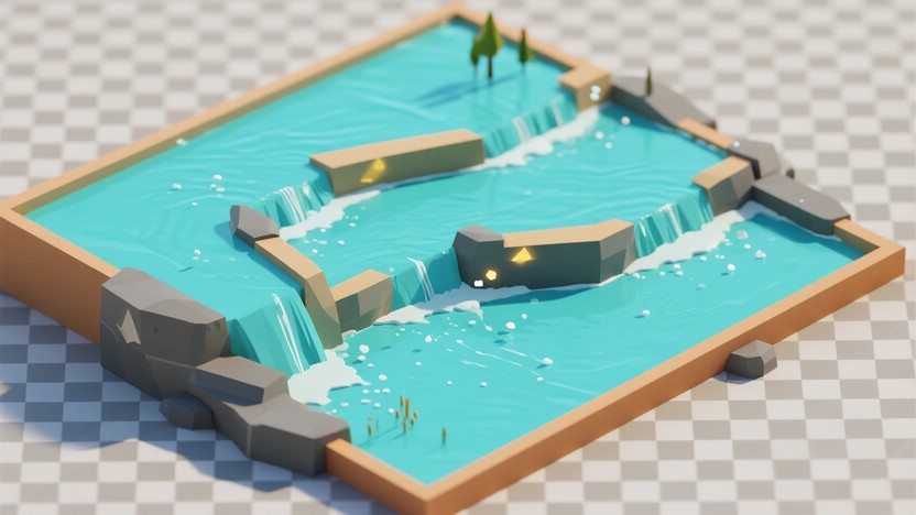 Isometric Rocks Diorama Free Geometric Mountain Diorama Image - Mountains, Isometric ...