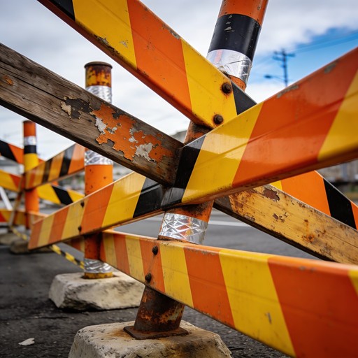 Free Urban Safety Barricades Image - Barricade, Construction, Safety ...