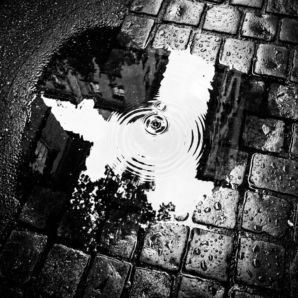 Free Urban Puddle Reflections Image - Rain, Puddle, Ripples | Download ...