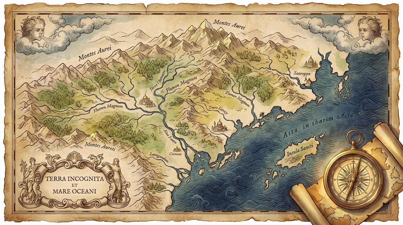 Free Antique Cartography Illustration Image - Cartography, Map, Antique ...