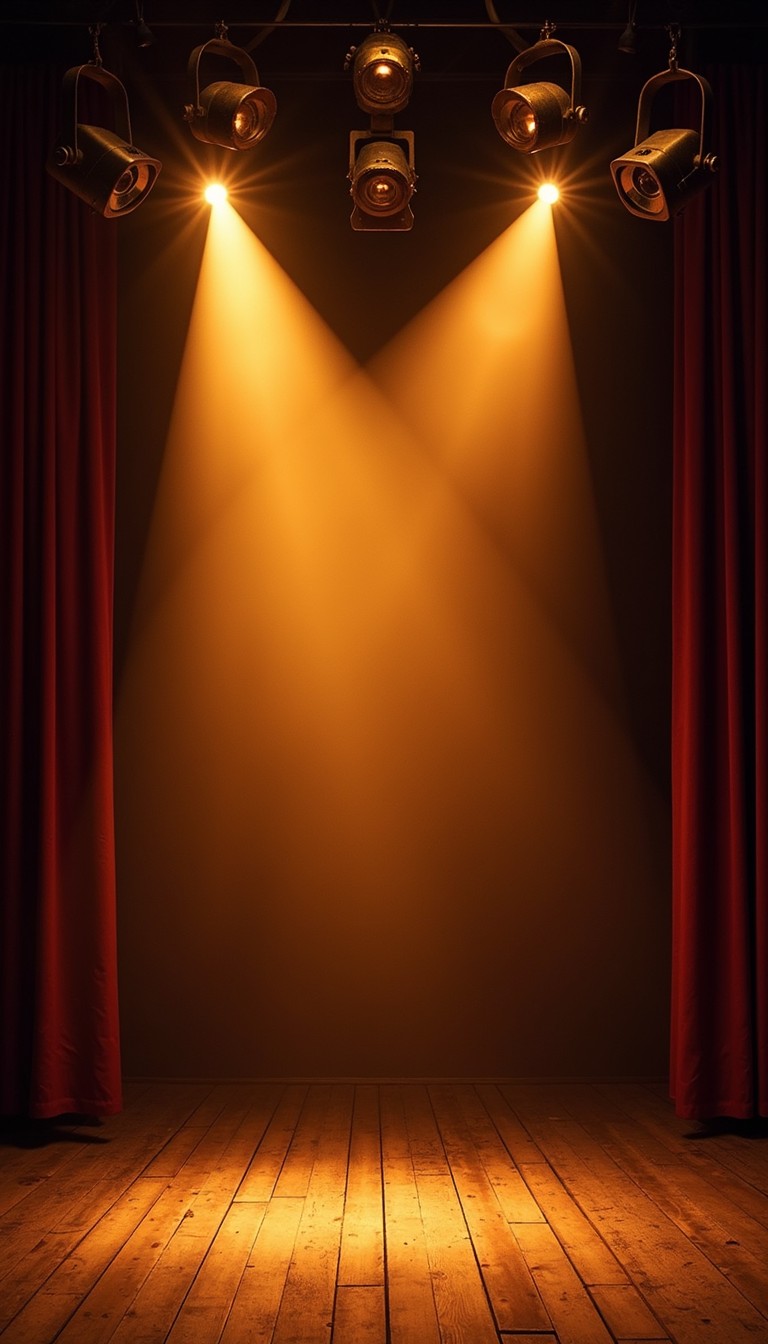 Free Theater's Empty Spotlight Image - Spotlight, Theater, Stage ...