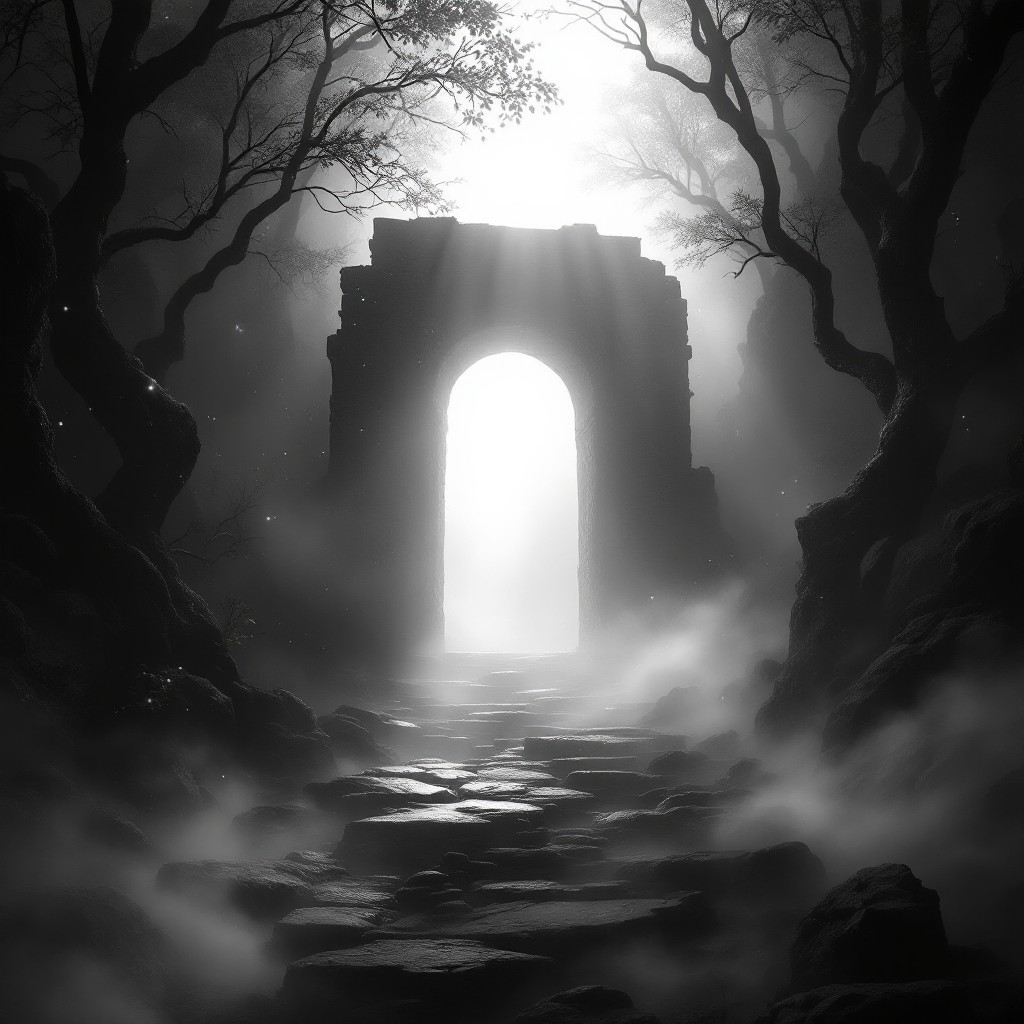 Free Mystical Gateway Awaits Image - Fantasy, Archway, Gateway ...