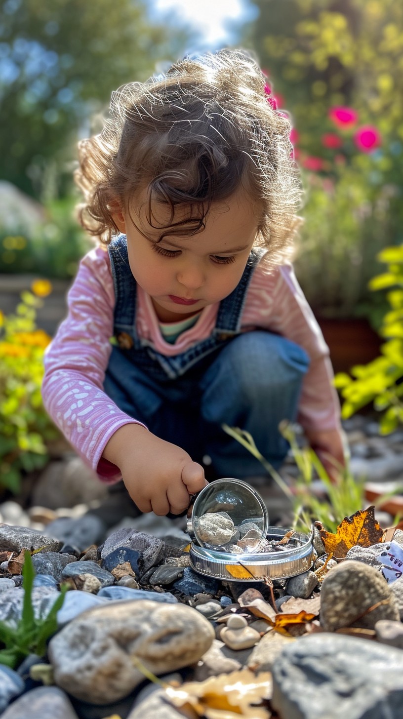 Free Curious Little Explorer Image - Child, Exploring, Magnifying Glass ...