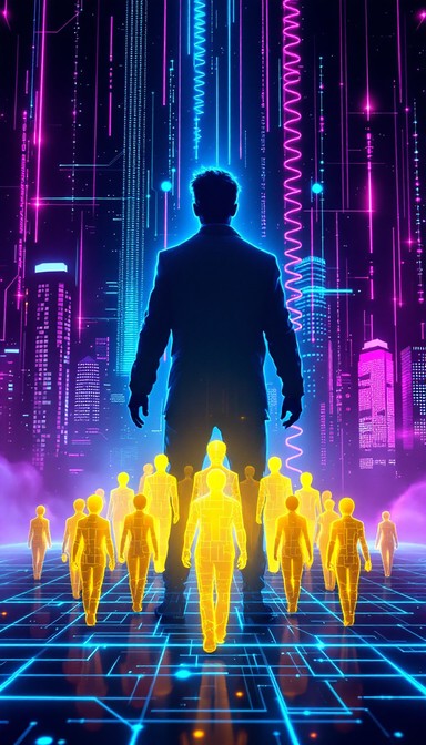 Free Digital Leadership Rising Image - Cyberpunk, Leadership ...
