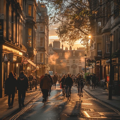 Free Sunset City Life Image - Sunset, City, Street | Download at StockCake