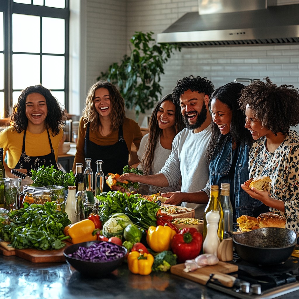 Free Friends Cooking Together Image - Friends, Cooking, Kitchen ...