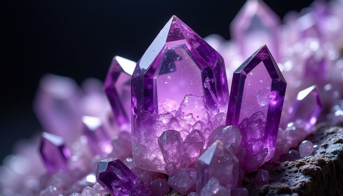 Translucent Amythyst Free Luminous Amethyst Crystal Image - Amethyst, Crystal, Purple ...