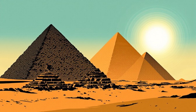 Core Pop Pyramids Free Pop Art Pyramids Image - Pyramids, Egypt, Sphinx | Download at ...