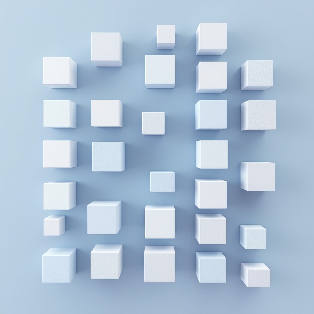Free Floating Cube Grid Image - Cubes, Blocks, Grid | Download at StockCake
