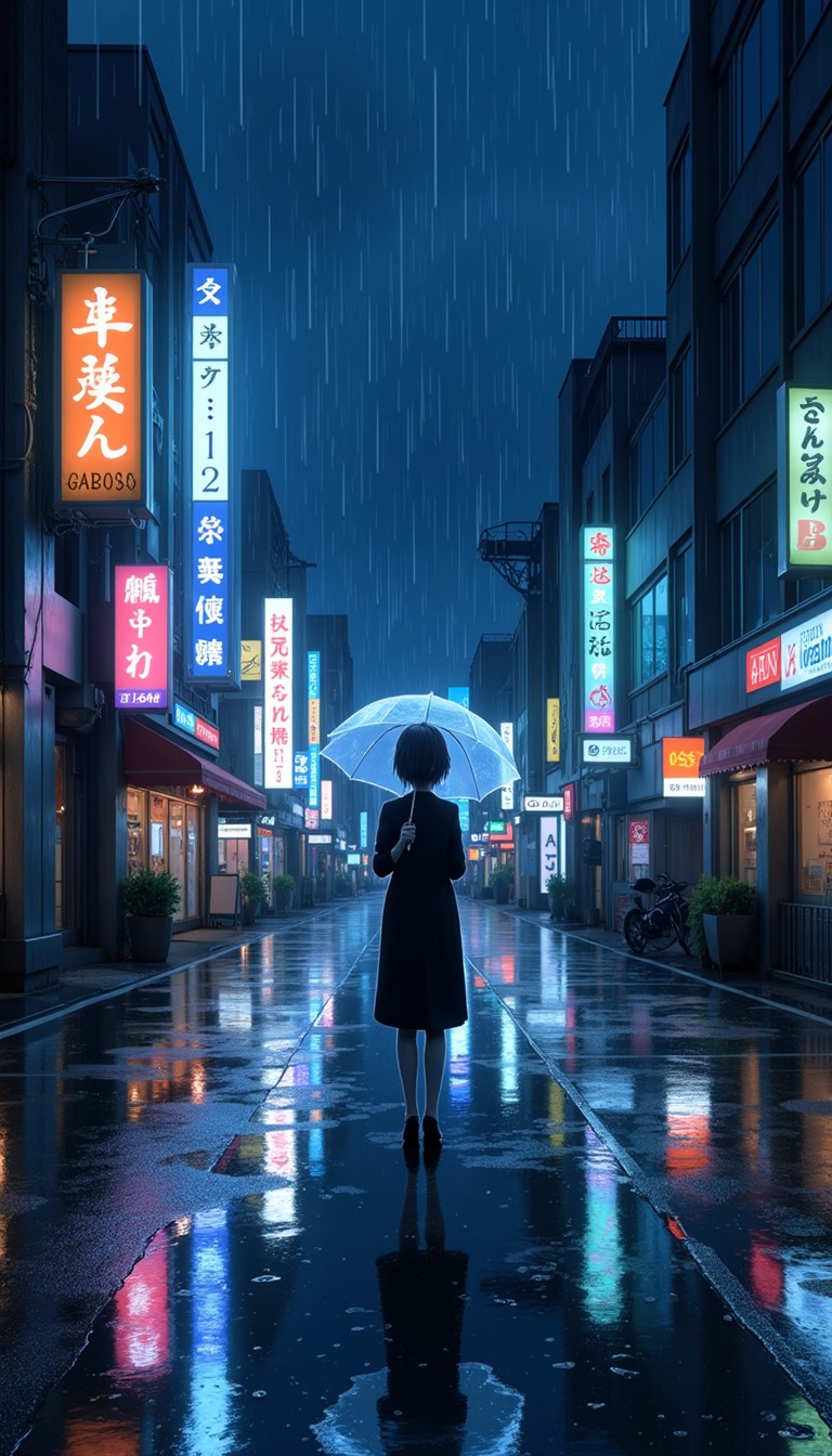 Free Tokyo Umbrella Blues Image - Rain, Tokyo, Umbrella | Download at ...