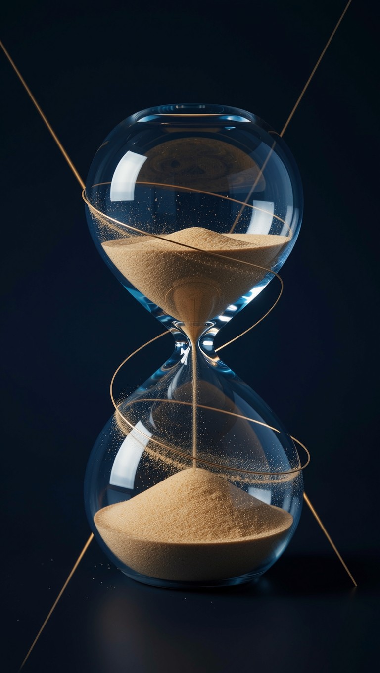 Free Time Flows Backward Photo - Hourglass, Time, Vortex | Download at ...