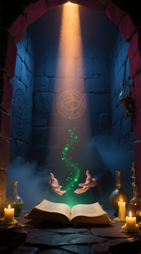 Free Ancient Magic Awakens Image - Magical, Grimoire, Spellbook ...