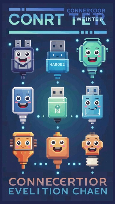 Free Tech Evolution Story Image - Pixel, Connector, Evolution ...
