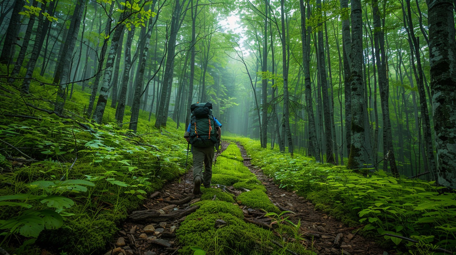 Free Forest Hiking Adventure Image - Hiker, Forest, Adventure ...
