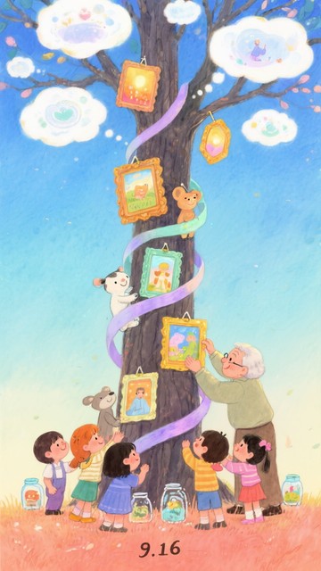 Visual Memory Tree Free Magical Memory Tree Image - Memories, Whimsical, Watercolor ...