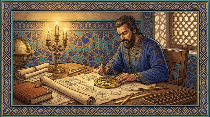 Scientists Workspace Renaissance Free Candlelit Scientific Discovery Image - Scholar, Engineer ...