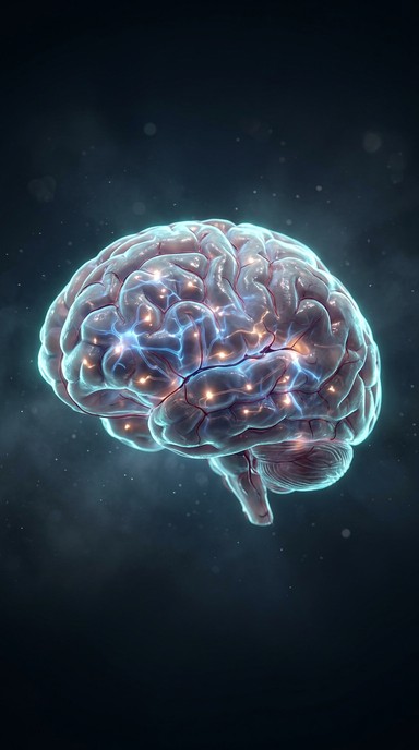 Void Brain Free Luminous Brain Illustration Image - Brain, Neural, 3d | Download ...