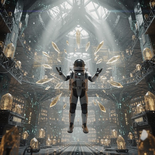 Alien R Library Free Crystalline Alien Library Image - Astronaut, Alien, Archive ...
