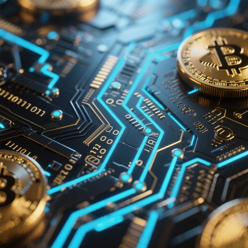 Free Cryptocurrency Circuit Macro Image - Bitcoin, Cryptocurrency ...