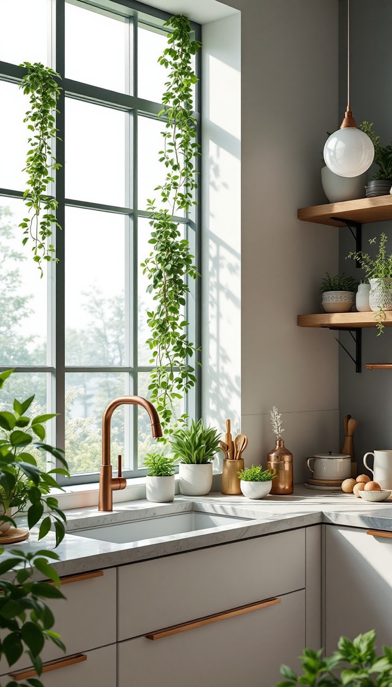 Free Botanical Kitchen Dreams Image - Kitchen, Modern, Scandinavian ...