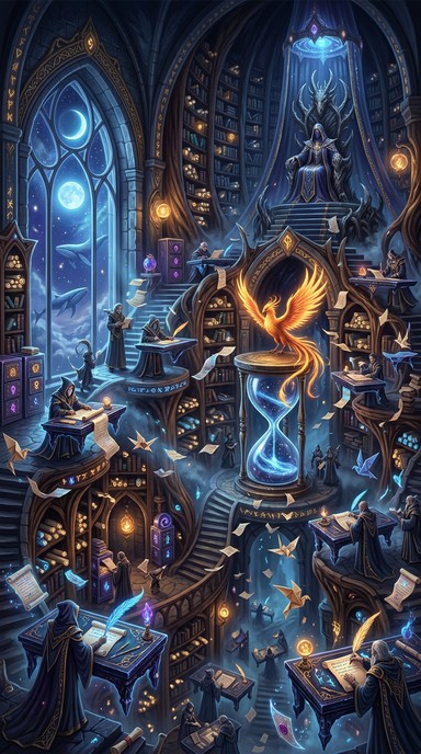 Free Arcane Bureaucracy Tower Image - Fantasy, Magical, Wizard ...
