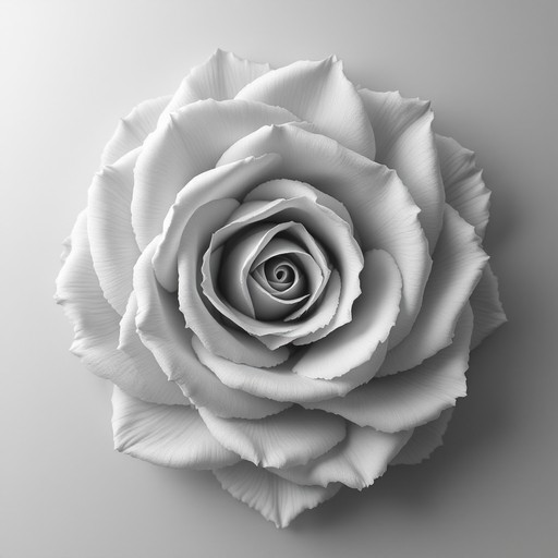 Spiralling Roses Free Spiral Rose Unfolds Image - Rose, Minimal, Monochrome | Download ...