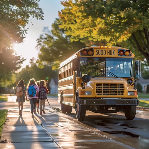 Free Morning School Bus Image - Morning, Sunrise, Bus | Download at ...
