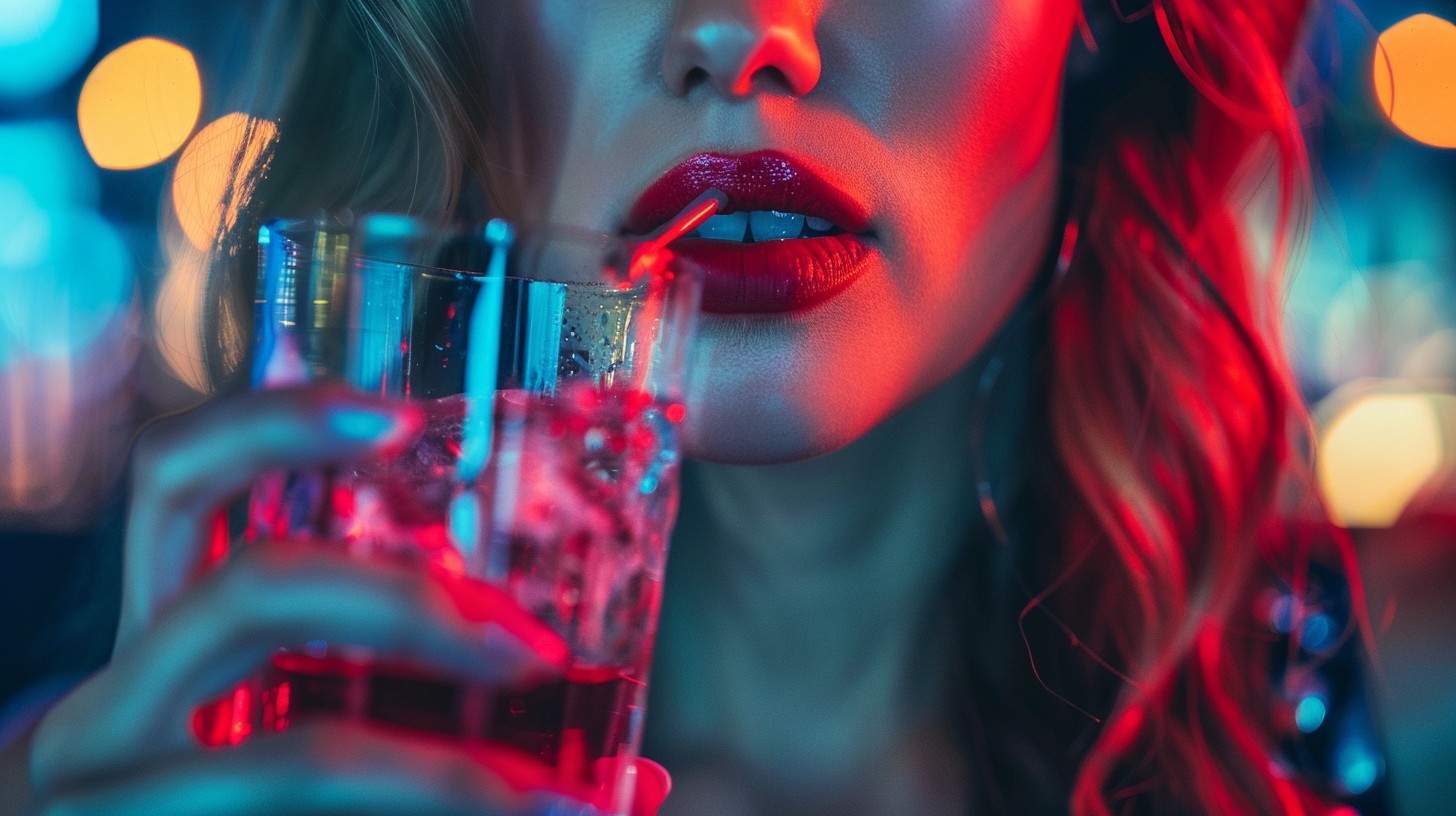 Free Nightclub Cocktail Sip Image - Nightclub, Woman, Neon | Download ...