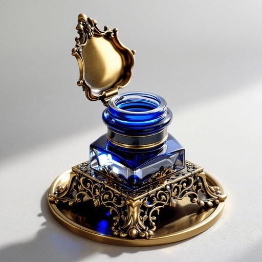 Free Victorian Inkwell Elegance Photo - Victorian, Inkwell, Brass ...