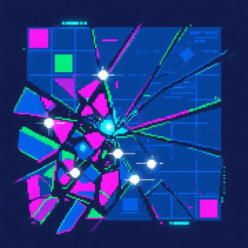 Free Cyberpunk Pixel Fracture Image - Pixelart, Cyberpunk, Digital ...