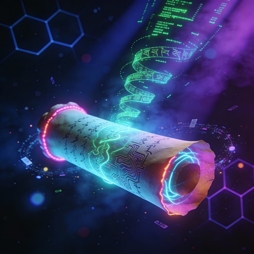 Free Cyberpunk Digital Scroll Image - Cyberpunk, Scroll, Futuristic ...