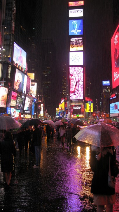 Free Rainy city night Image - Rain, City, Night | Download at StockCake
