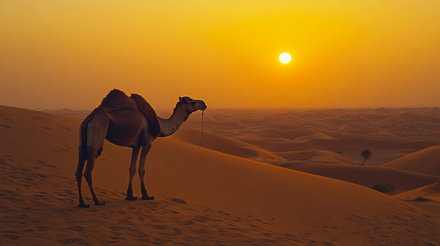 Free Desert Sunset Camel Image - Desert, Sunset, Camel | Download at ...