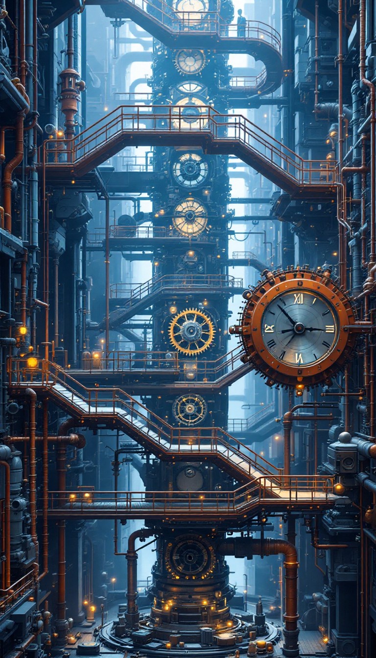 Time Control Mech Free Mechanical Time Tower Image - Clockwork, Mechanical, Gears ...