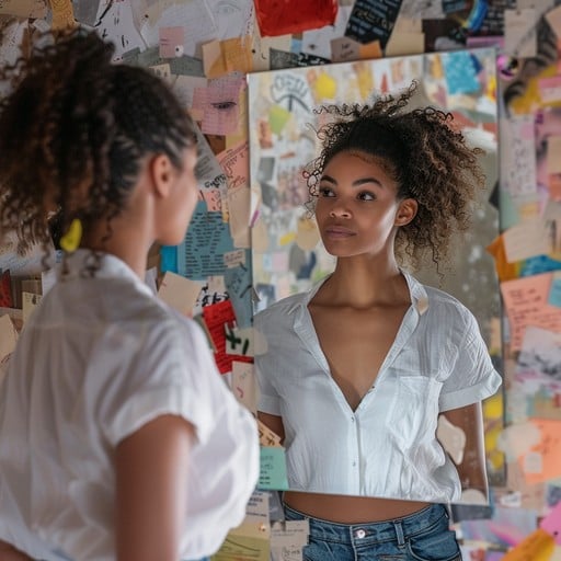 Free Reflective introspection moment Image | Download at StockCake