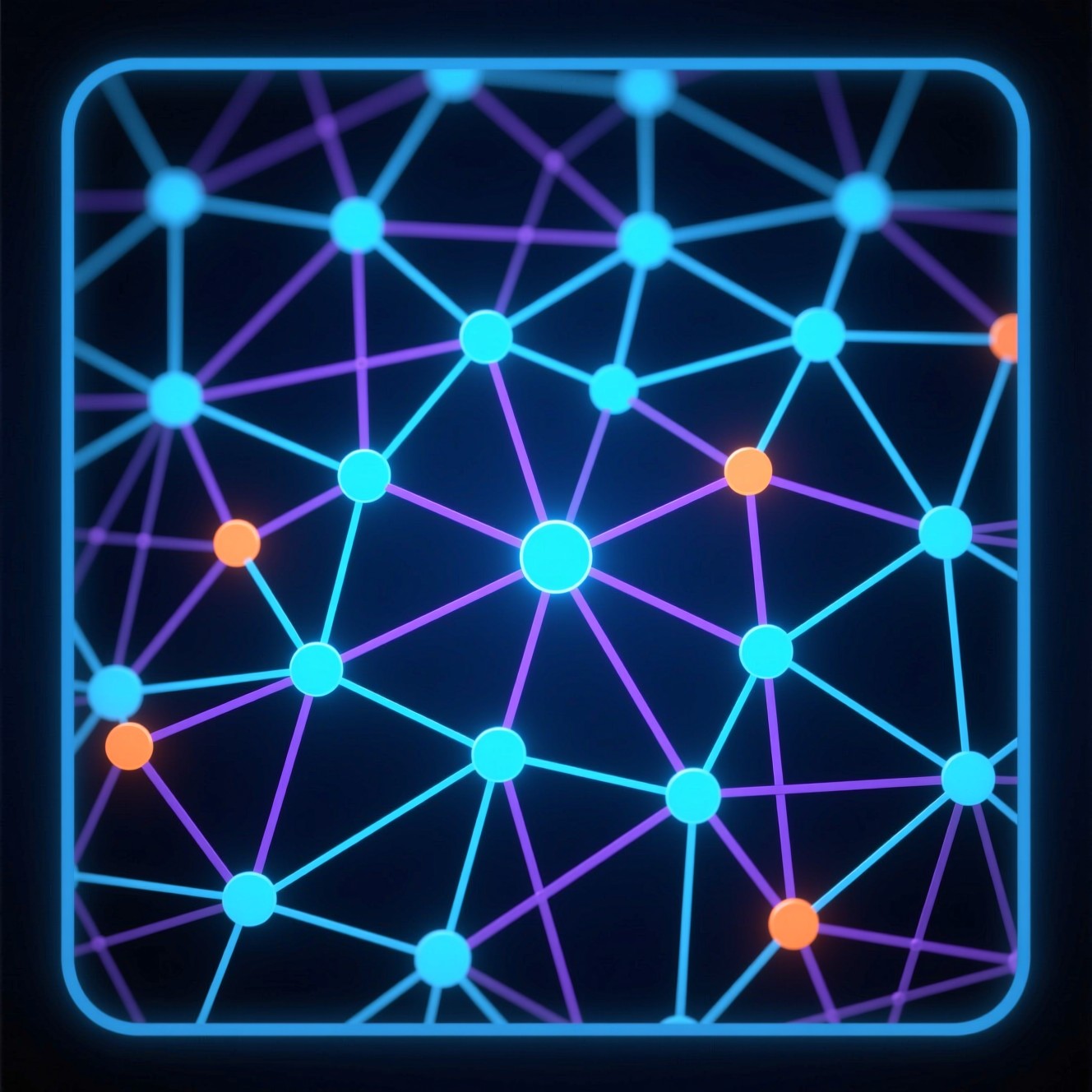 Free Glowing Neural Web Image - Network, Digital, Nodes | Download at ...
