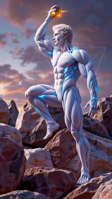 Free Bioluminescent Power Rising Image - Bodybuilder, Muscles, Fitness ...